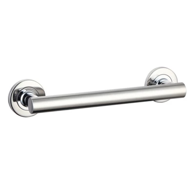 Evekare Linear Silver Effect Straight Grab Rail (L)300mm