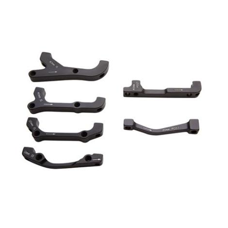 Avid Caliper Mounting Brackets - Black / 170mm I.S Rear