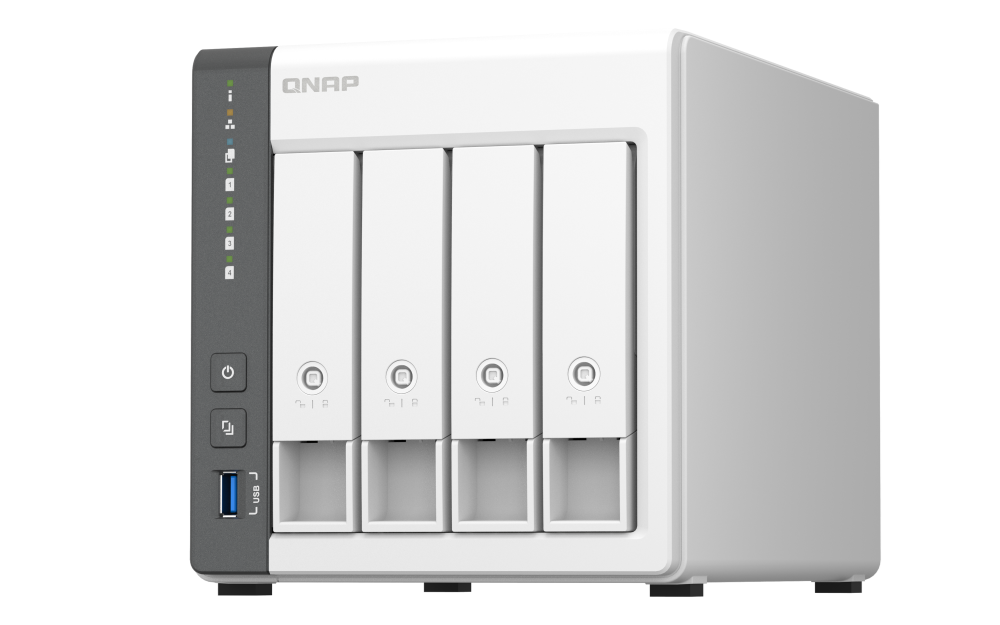 QNAP TS-433 NAS Tower Ethernet LAN Cortex-A55