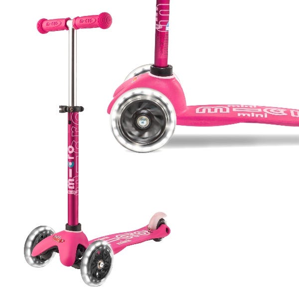 Micro Mini Deluxe LED Scooter, 2-5 years