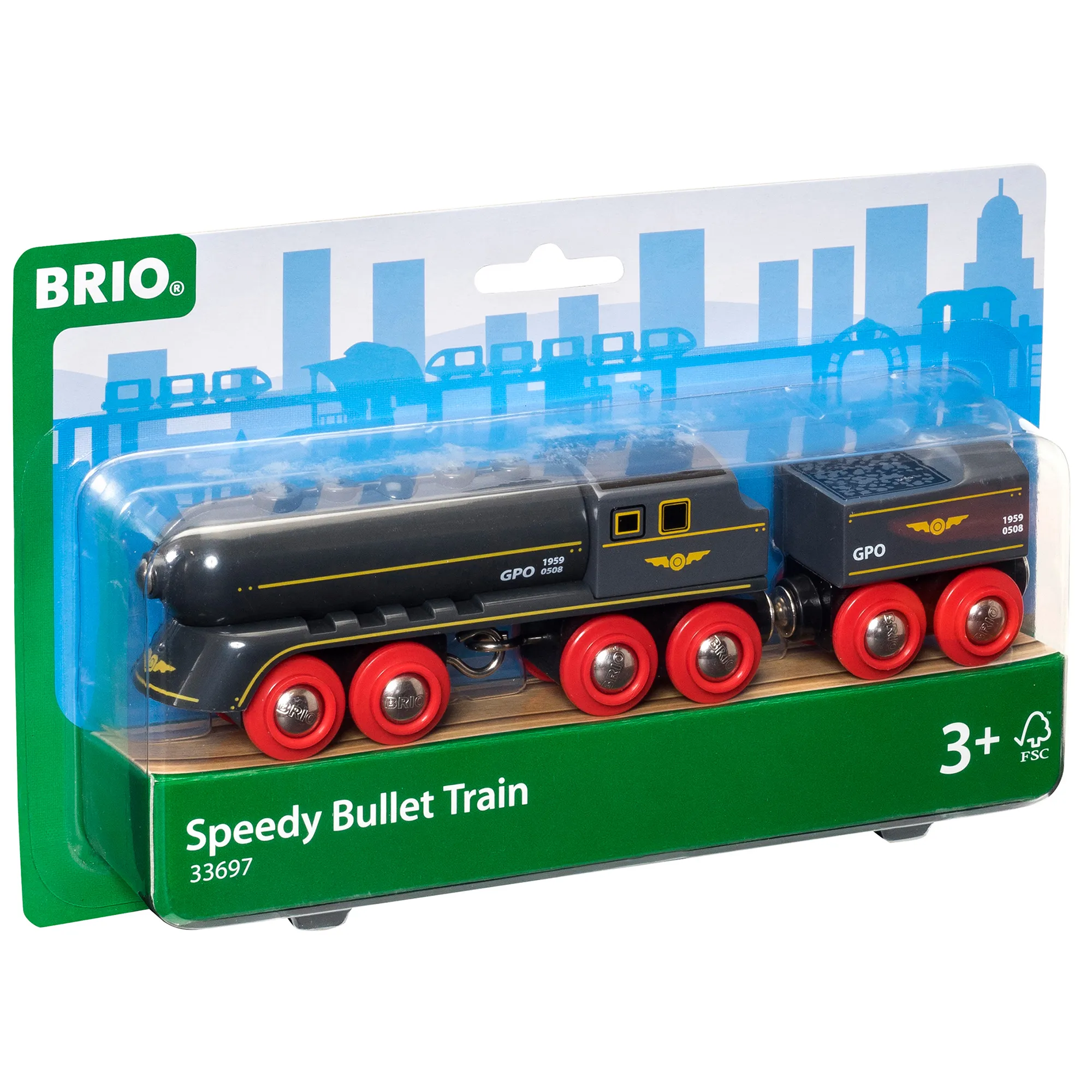 BRIO World - 33697 Speedy Bullet Train