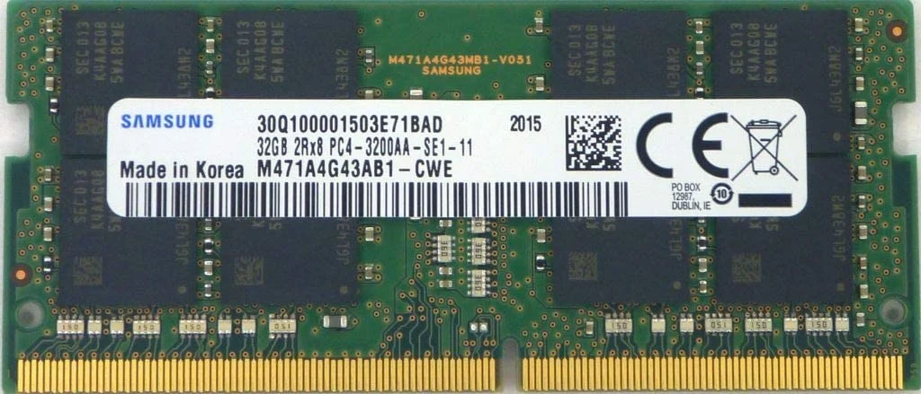 Samsung 32GB (1x32GB) 3200MHz DDR4 Memory