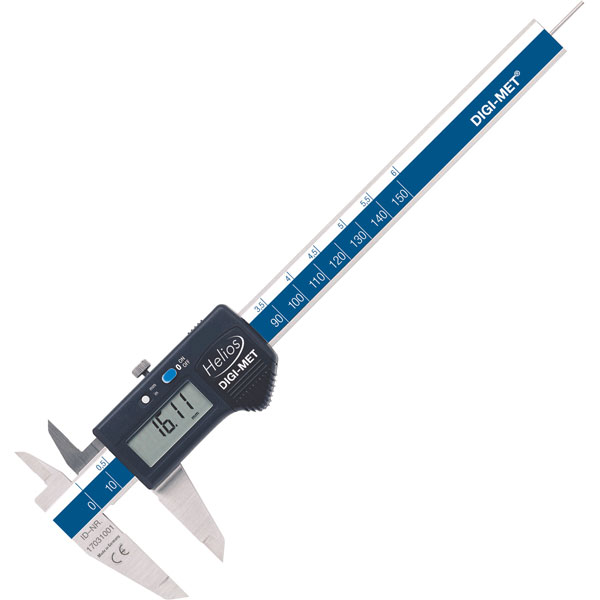 HELIOS PREISSER 1220 417 Digi-met® Pocket Calipers 150mm Without Data