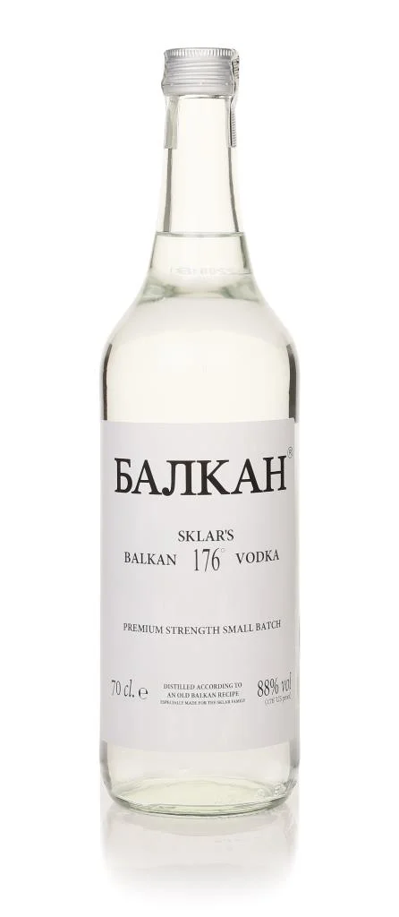 Balkan 176 Plain Vodka | ABV 88% 70cl