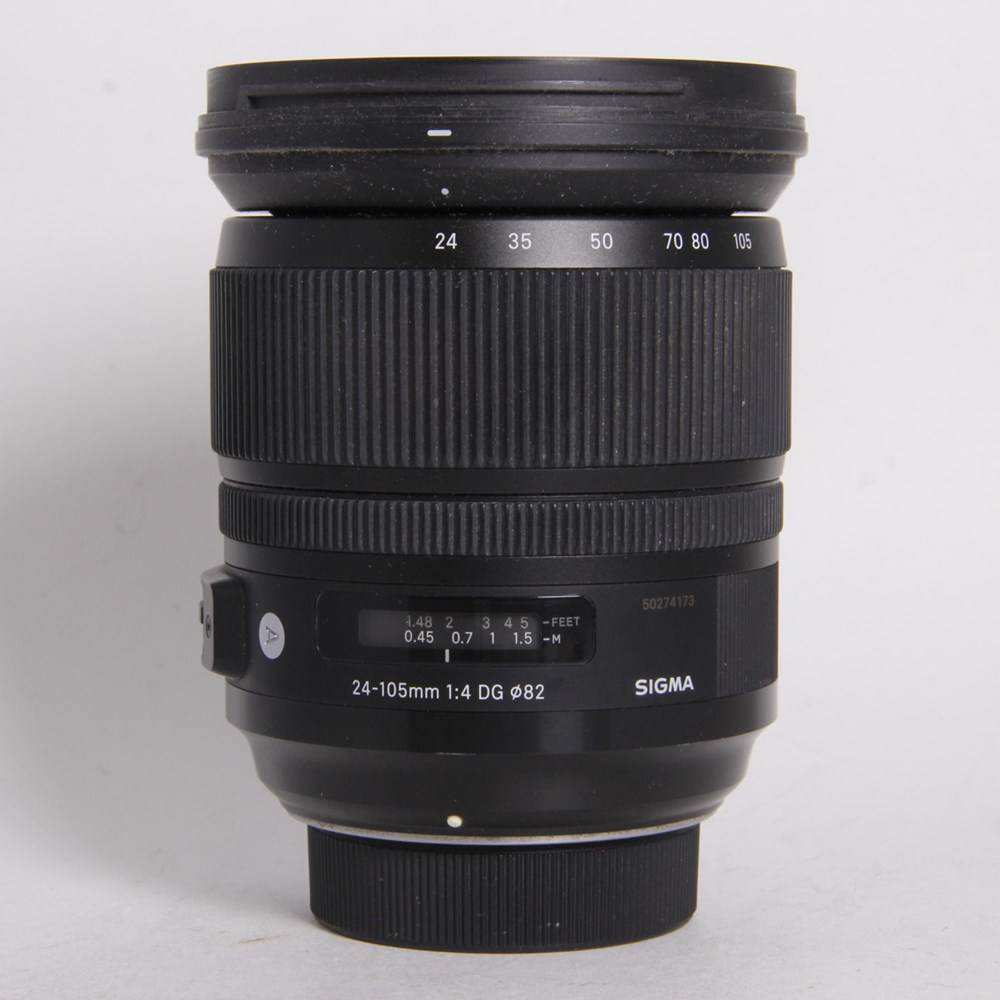 Sigma 24-105 mm f/4.0 DG HSM Standard Zoom Lens - for Nikon