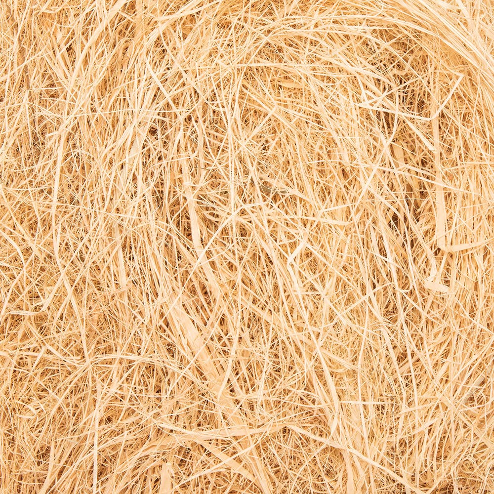 Baker Ross Natural Raffia - 50g Shredded Raffia For Baskets & Hampers. Decorative Raffia. Natural Craft Supplies.