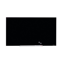 Nobo Impression Pro Wall Mountable Magnetic Whiteboard Glass 126 x 71 cm Black