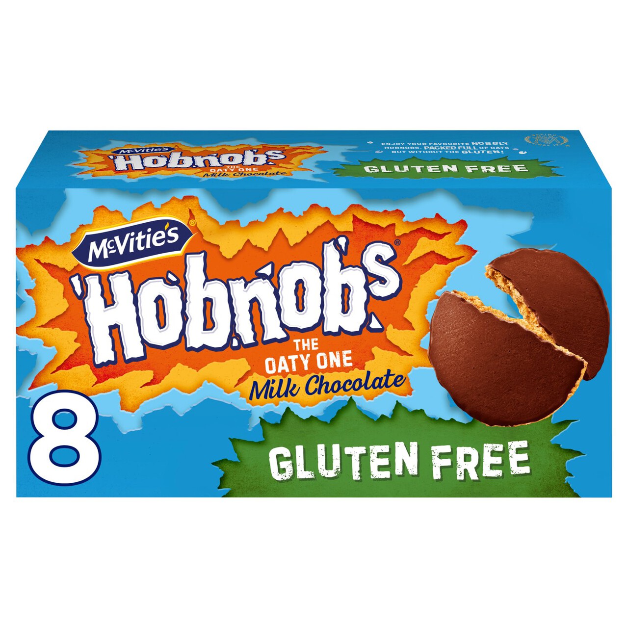 Ferrero Commerciale Gluten Free Milk Choc Hobnobs