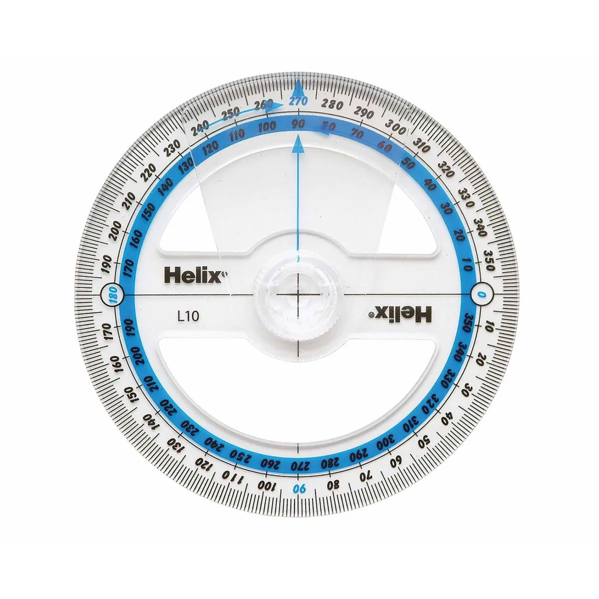 Helix Helix Angle Measure 360 Degree, Blue | School Supplies > Maths Equipment > Maths Set