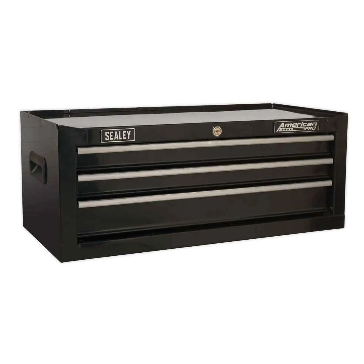  American Pro 3 Drawer Mid Tool Chest Black