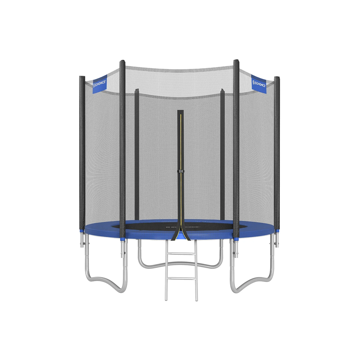 SONGMICS 6ft Trampoline With Enclosure, Blue