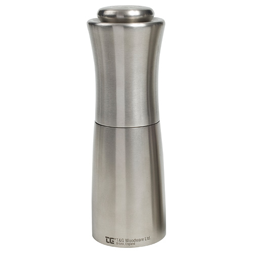 Apollo Stainless Steel Pepper Mill | By T&G
