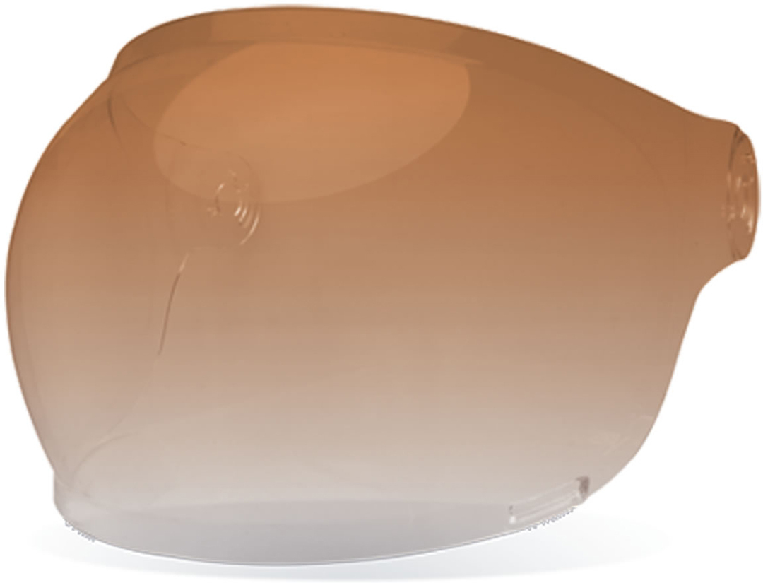 7757 Bell Bullitt Bubble Brown Tab Visor, orange, orange