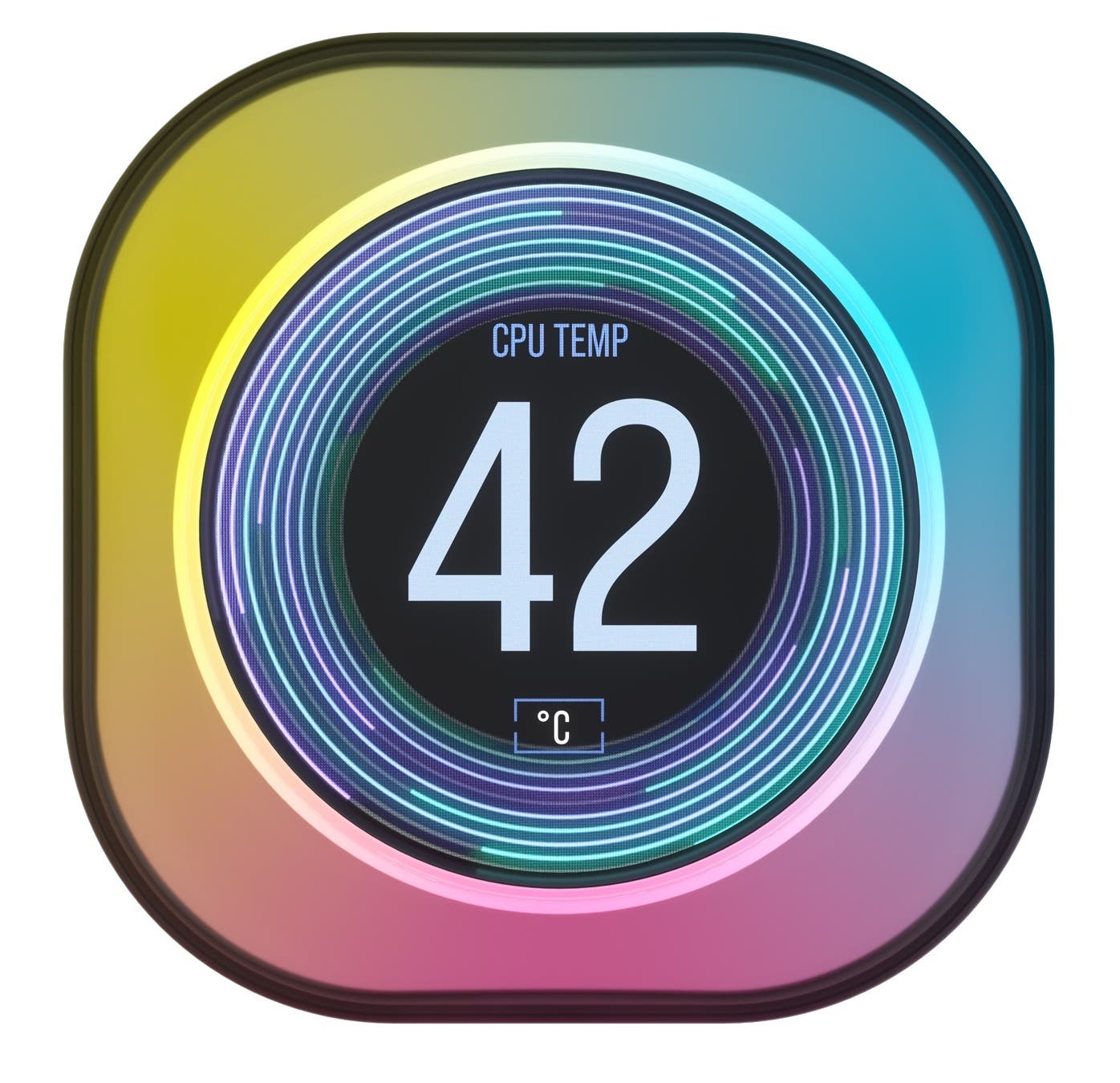 Corsair Icue Link Aio Lcd Screen Module - Black - Cw-9061011-ww