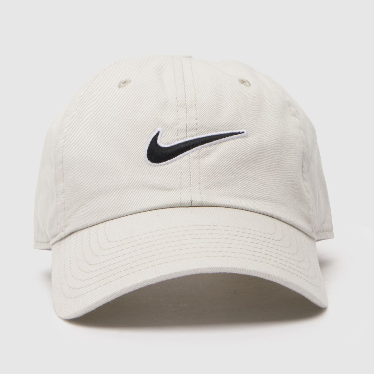  Stone Unstructured Swoosh Cap, Size: S/M