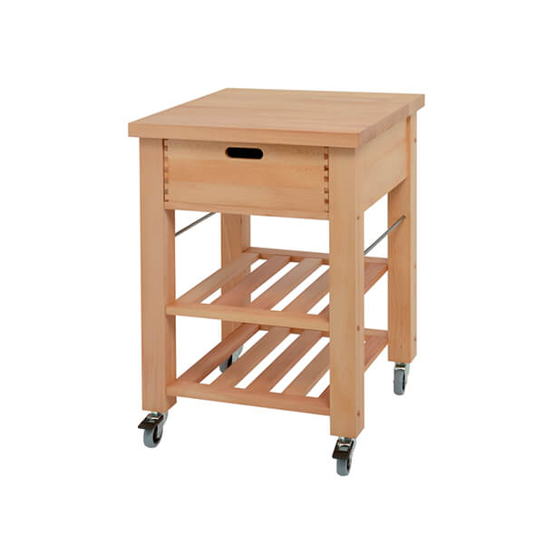 Eddingtons Lambourn Contemporary 1 Drawer Kitchen Trolley