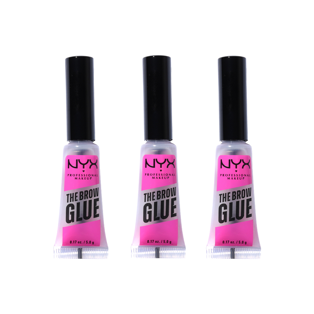 Nyx Professional Makeup The Brow Glue Trio