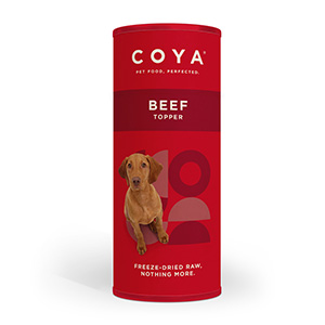 COYA Adult Freeze Dried Dog Food Topper Beef 50g
