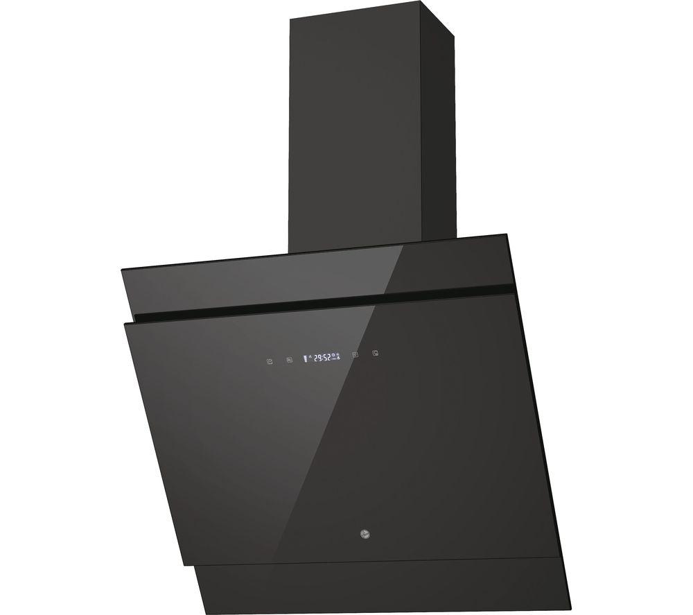 Hoover HDG6DCK3BWIFI Chimney Smart Cooker Hood - Black, Black