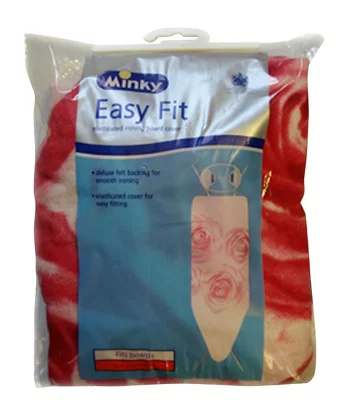 Minky 122 x 43cm Easy-Fit Ironing Board Cover - Multi