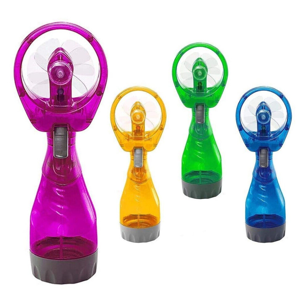 Direct2publik Water Spray Mist Fan Cooling Holiday Travel Portable Hand Bottle Home