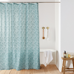 La Redoute Interieurs Feline Leopard Print Shower Curtain by La Redoute