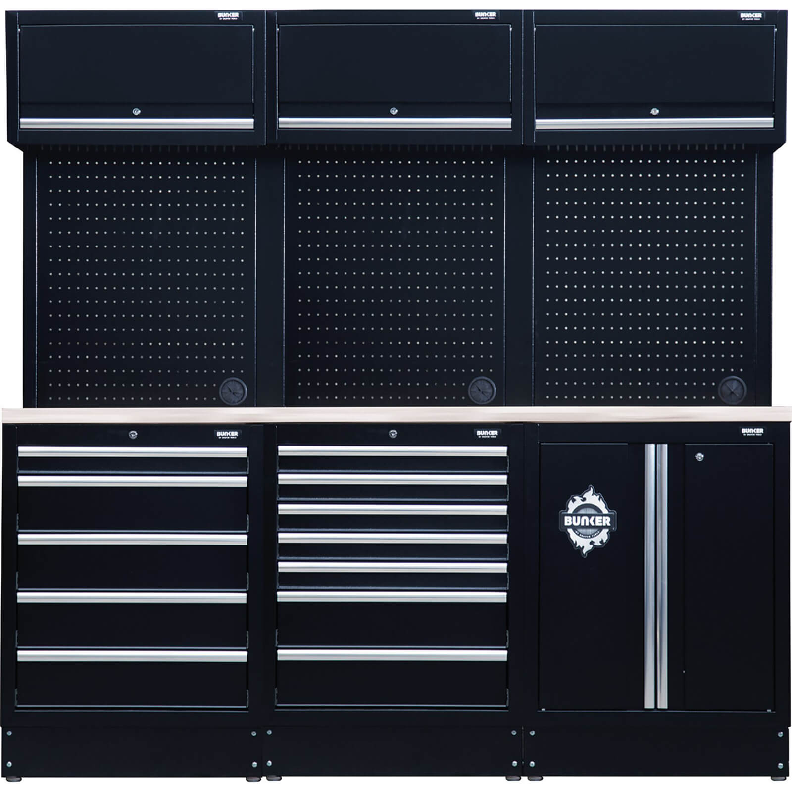  Stainless Steel Worktop Modular Storage System