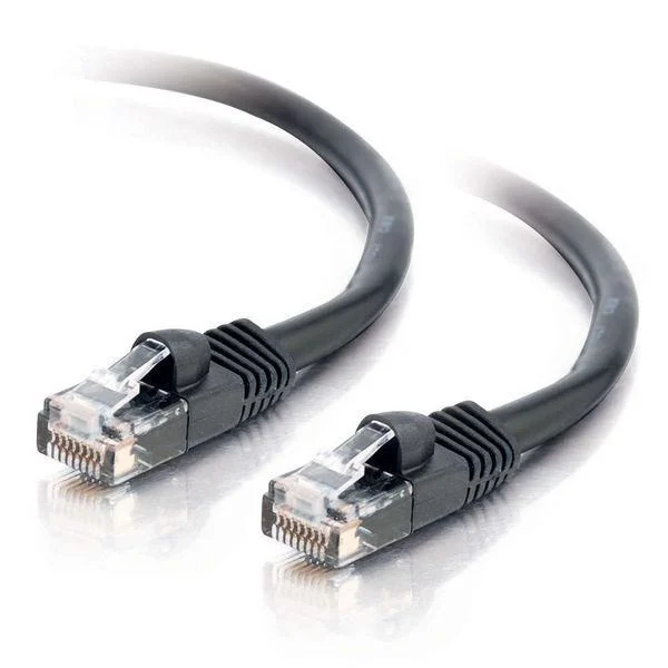 Cables To Go C2G 1m Cat5e Booted Unshielded (UTP) Network Patch Cable - Black
