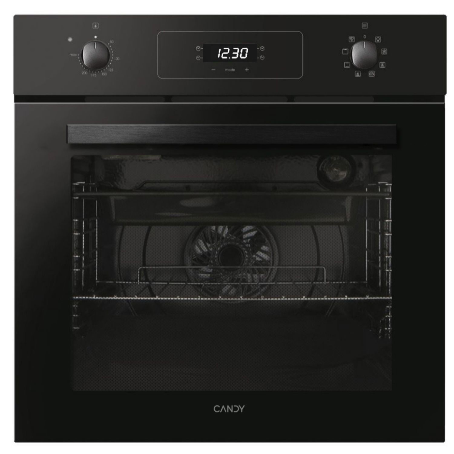  Electric Single Oven - Black