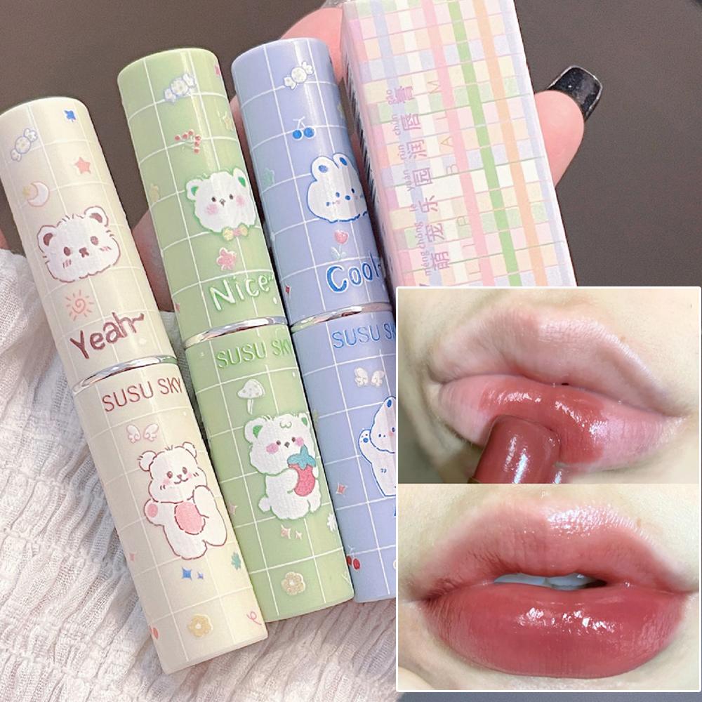 6 Colors Lipstick Moisturizing Lip Gloss Waterproof Long Lasting Not Stick Cup Sexy Lip Tint Women Lip Makeup Cosmetics