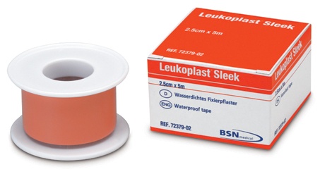 Bsn Medical  Leukoplast Sleek Waterproof Adhesive Tape - 2.5cm x 5m