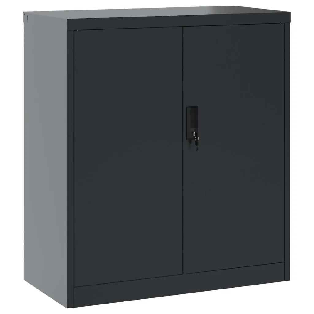 VidaXL File Cabinet Anthracite 79X40X90 Cm Steel