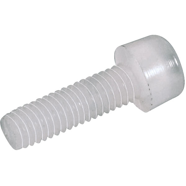 Vis cylindrique TOOLCRAFT 830333 10 pc(s) M6 60 mm tête cylindrique 6 pans intérieurs plastique, Polyamide N/A