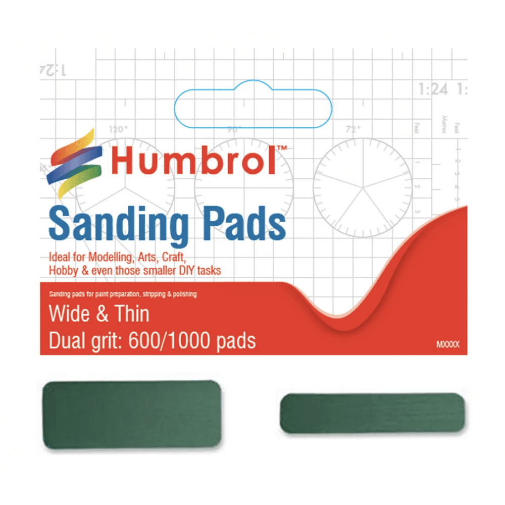 Humbrol Flexi Sanders: Dual grit, Twin pack