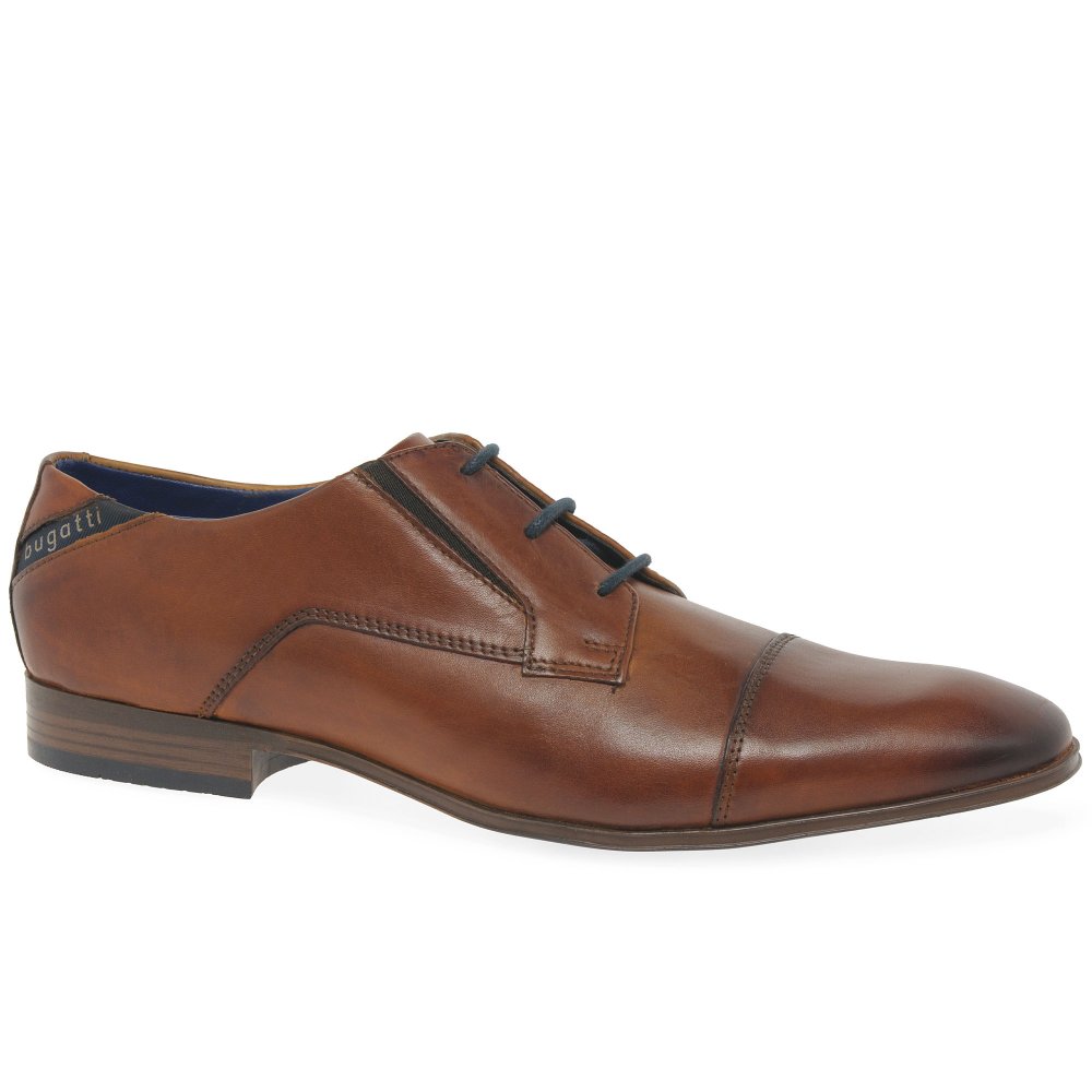 Bugatti Mascot Mens Formal Shoes Colour: Cognac, Size: 8 / 42