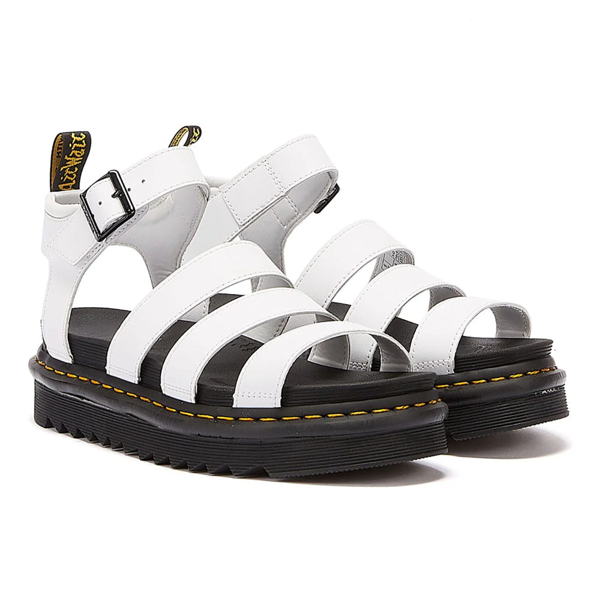Dr. Martens Dr Martens Women's White Blaire Sandals | 8