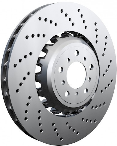 Audi Brake Disc FORMULA Z BRAKE DISC 100.3382.70 Zimmermann