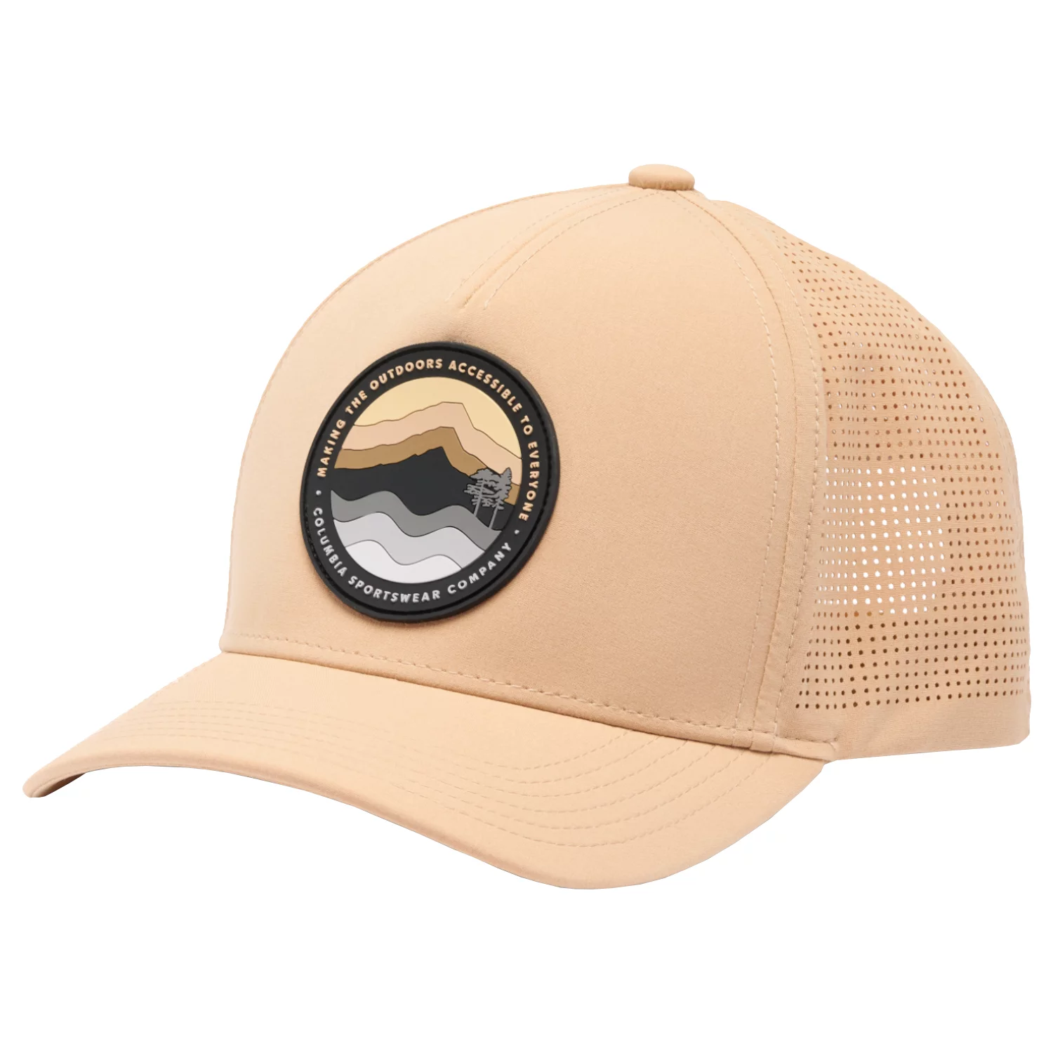 Columbia - Unisex Mountaincap™ 3D Stretch Snap Back - Canoe, Circular Linescape Size O/S Unisex