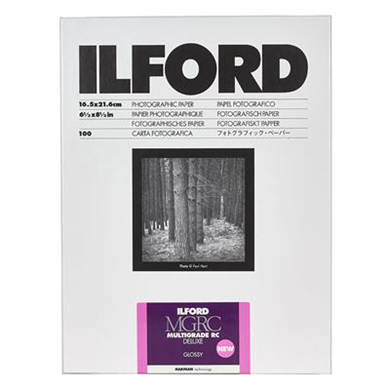 ILFORD Mgrcdl1m 16.5x21.6cm 100