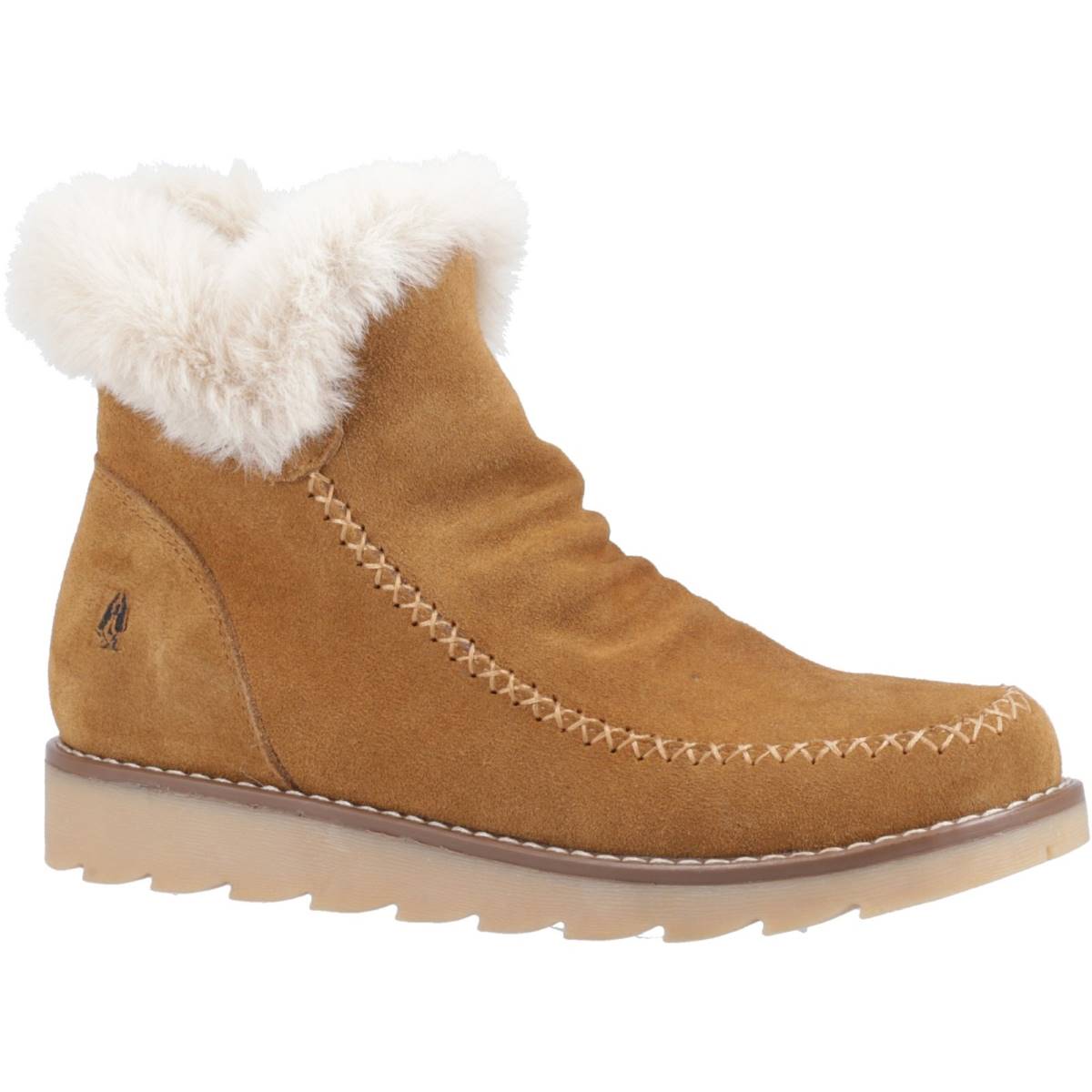  Moira Womens Ankle Boots Colour: Tan Suede, Size: 4
