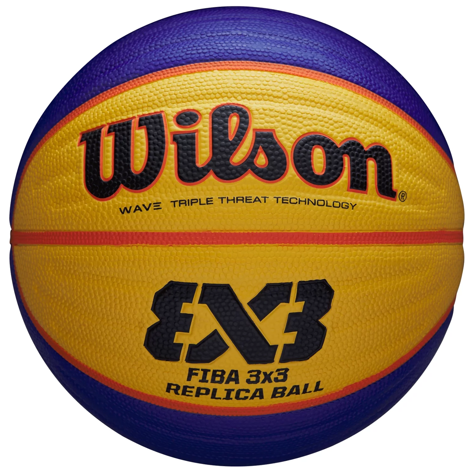 Std Wilson  Fiba 3x3 Replica Rbr Basketball, Orange, Unisex, Balls & Gear, Wtb1033xb2020