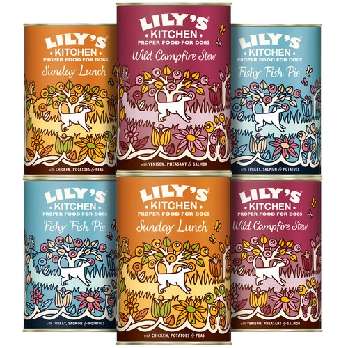 Lily's Kitchen Grain Free Multipack Dog Food - 6 x 400g Cans