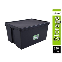 WHAM Bam Recycled Storage Box 150 Litre, none