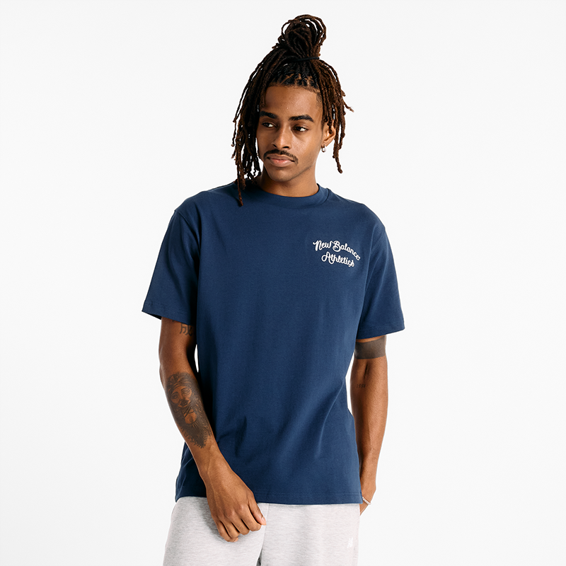  Athletics Relaxed League T-Shirt Nb Navy
