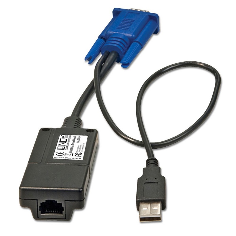 LINDY CAT-32 IP Computer Access Module, USB &amp; VGA