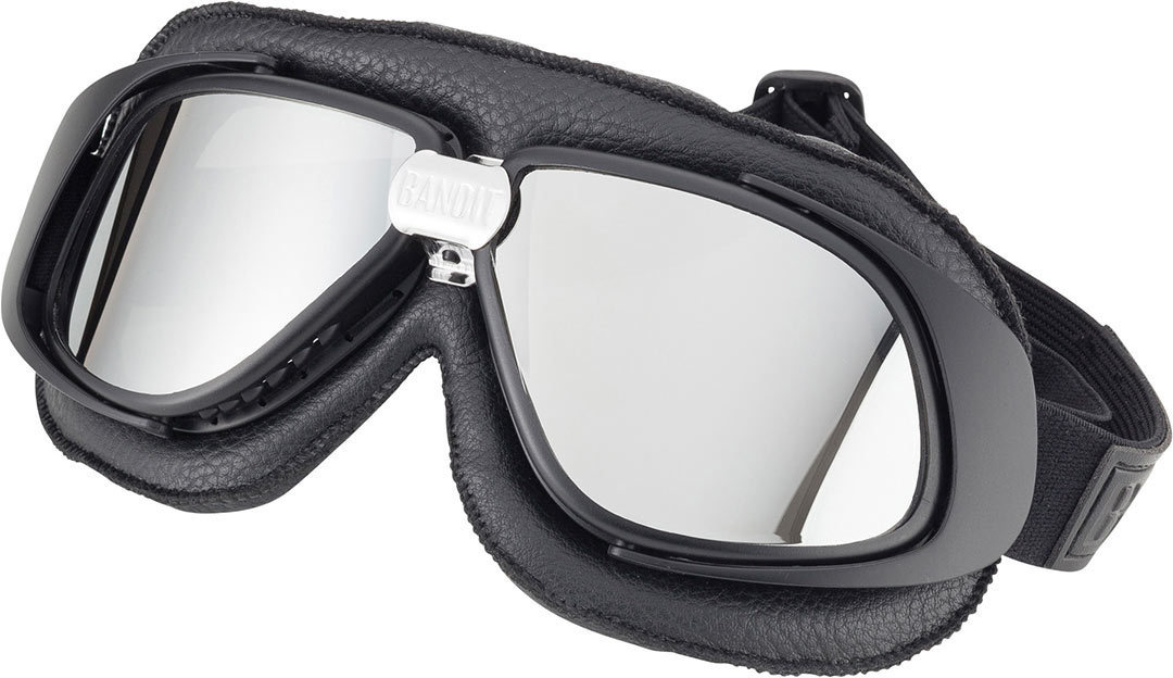Bandit Classic Motorcycle Goggles, clear, clear, Size One Size