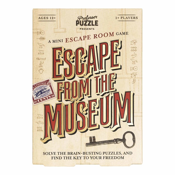 Professor Puzzle Escape From The Museum Game