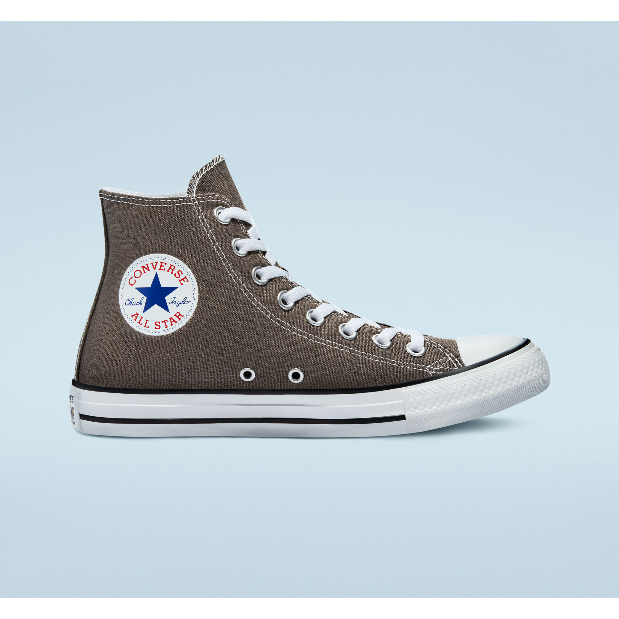 Converse Women's Grey Chuck Taylor All Star Hi Trainers, Size: 4
