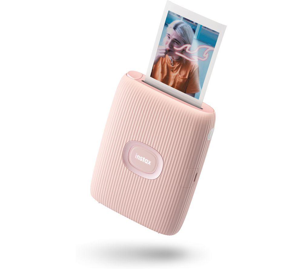 Fujifilm INSTAX Mini Link 2 Photo Printer - Soft Pink, Pink