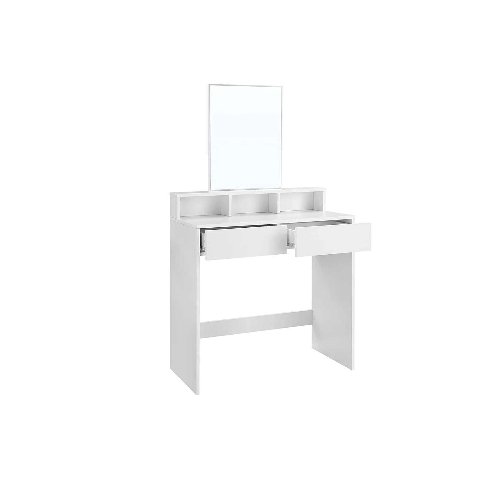 SONGMICS Rectangular Mirror Dressing Table